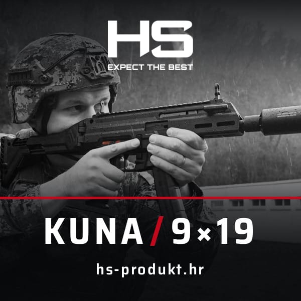 HS Produkt KUNA 9x19 — Croatian-made submachine gun. Expect the best. hs-produkt.hr