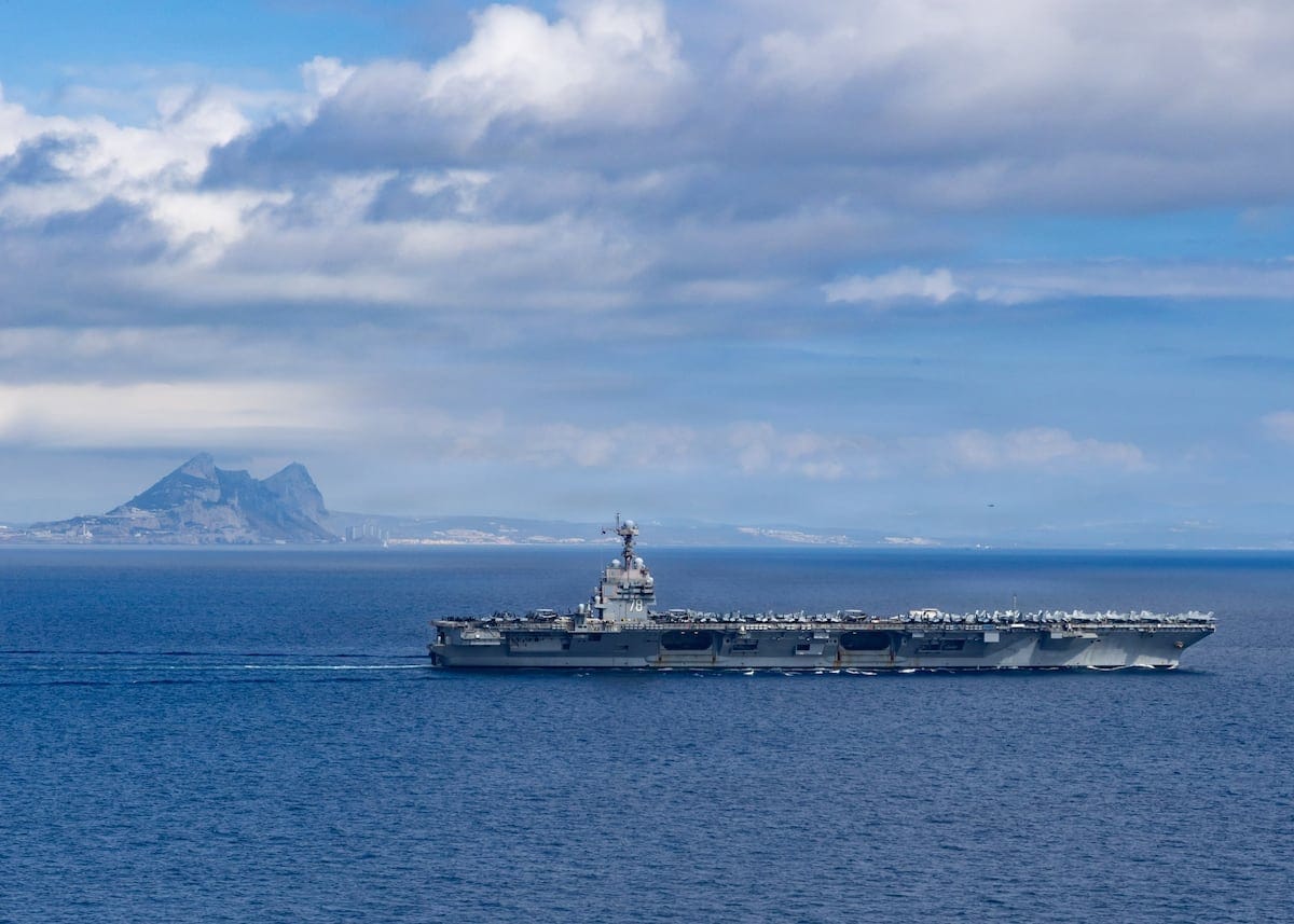 U.S. Aircraft Carrier Deployment in the Caribbean Signals Increased Military Presence Near Venezuela