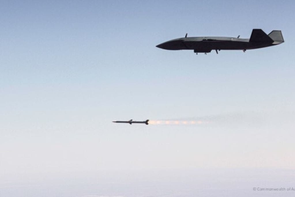Boeing and RAAF Successfully Conduct Missile Launch Operations with MQ-28 Ghost Bat via CCA Technology