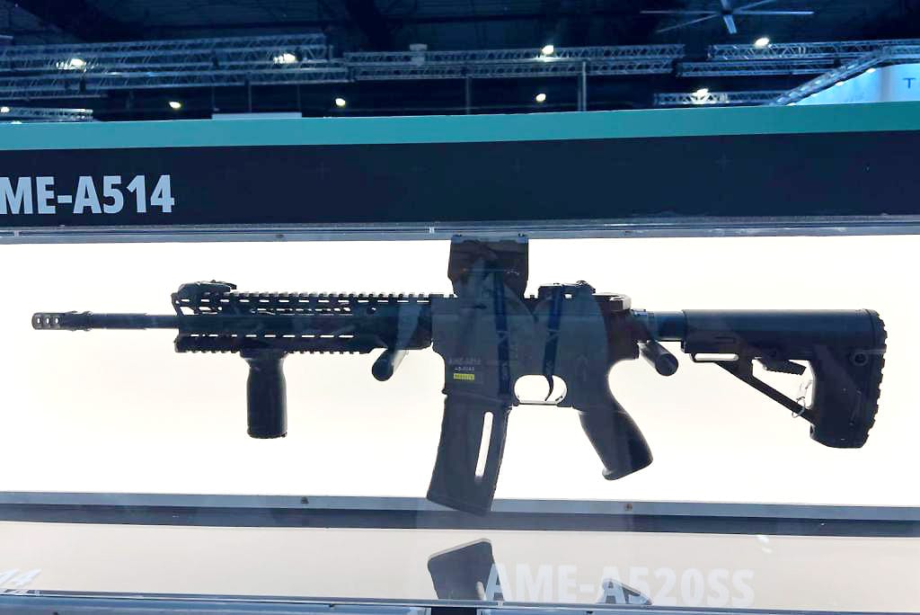 Singapore Airshow 2026: ST Engineering Unveils the AME-A514 Assault Rifle, A Next-Generation Firearm