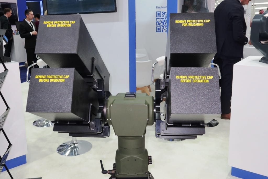 WDS 2026 - Frankenburg Technologies Mark I Ultra Short-Range Air Defence Missile Nearing Mass Production