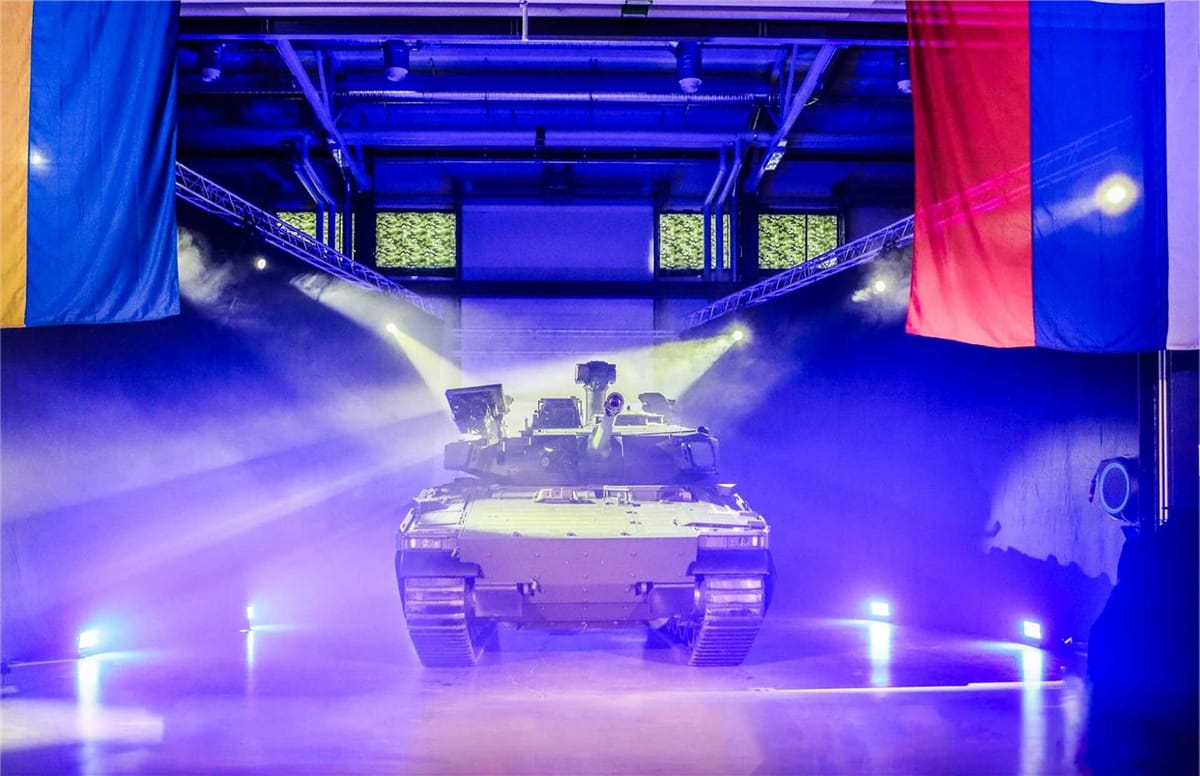 Slovakia Unveils First CV9035 Mk IV Infantry Fighting Vehicle to Modernize Fleet, Replacing BMP-1 and BMP-2