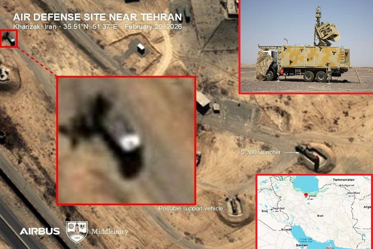 Iran Enhances Air Defense Capabilities with S-300 Systems and Cobra-V8 Electronic Warfare to Safeguard Tehran Against Potential U.S. Air Attacks