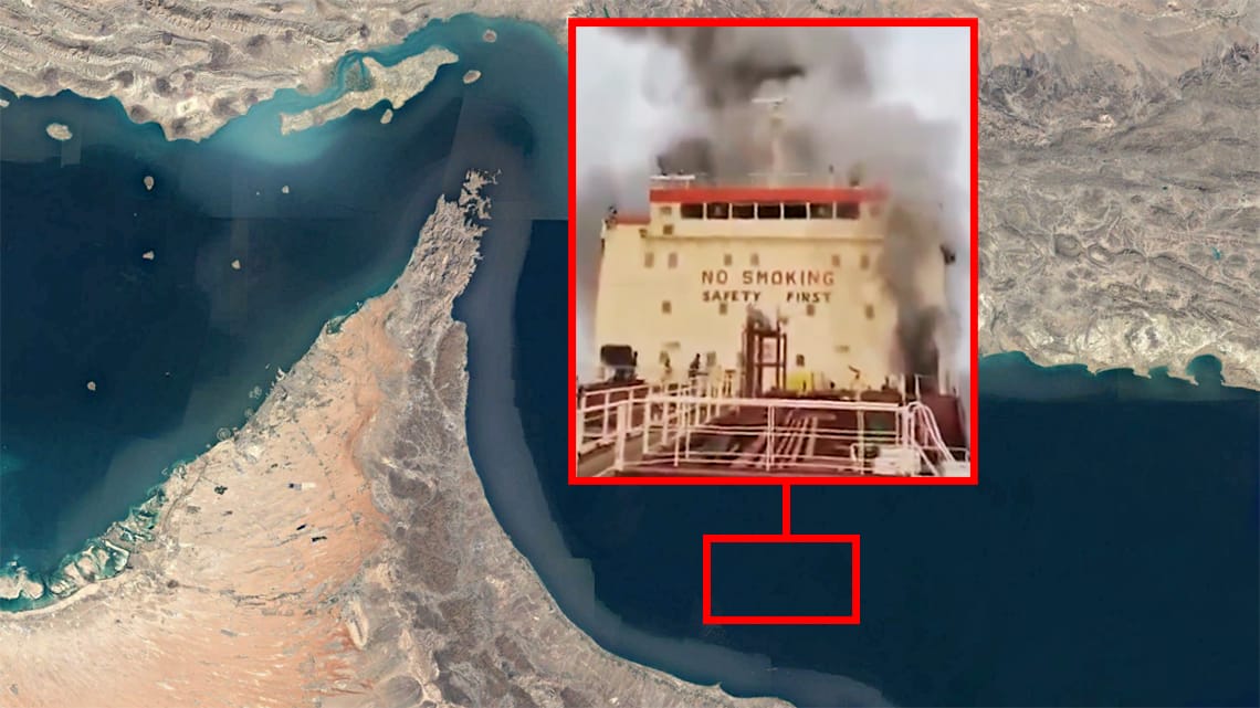 Iranian Kamikaze Drone Boat Achieves First Successful Strike in Ongoing Conflict