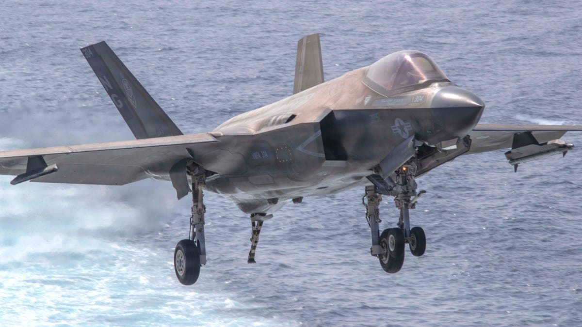 F-35 from USS Abraham Lincoln Engages and Downs Iranian Drone