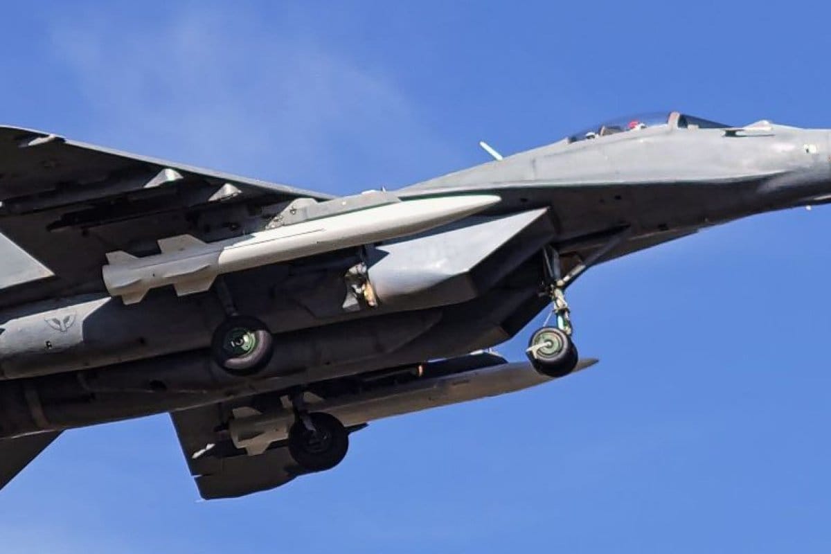Serbian MiG-29 Equipped with Chinese Supersonic Standoff Missiles