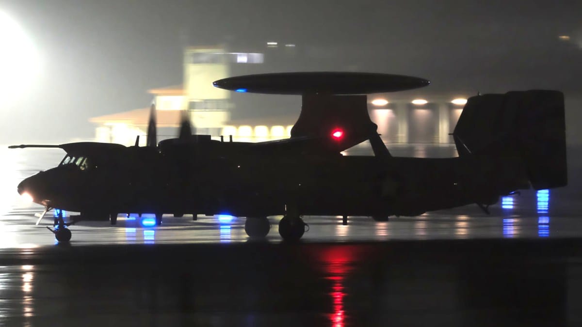 Navy E-2D Hawkeyes Deploying to the Middle East