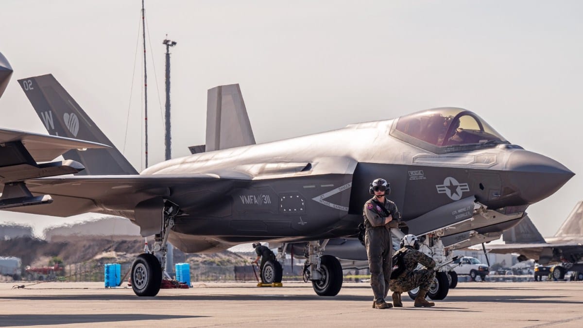 Land-Based Marine Corps F-35Cs Deploying to the Middle East