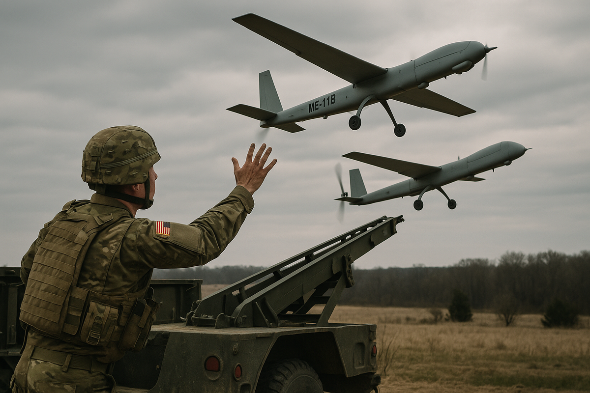 Army's ME-11B Drones Enhance Surveillance Capabilities