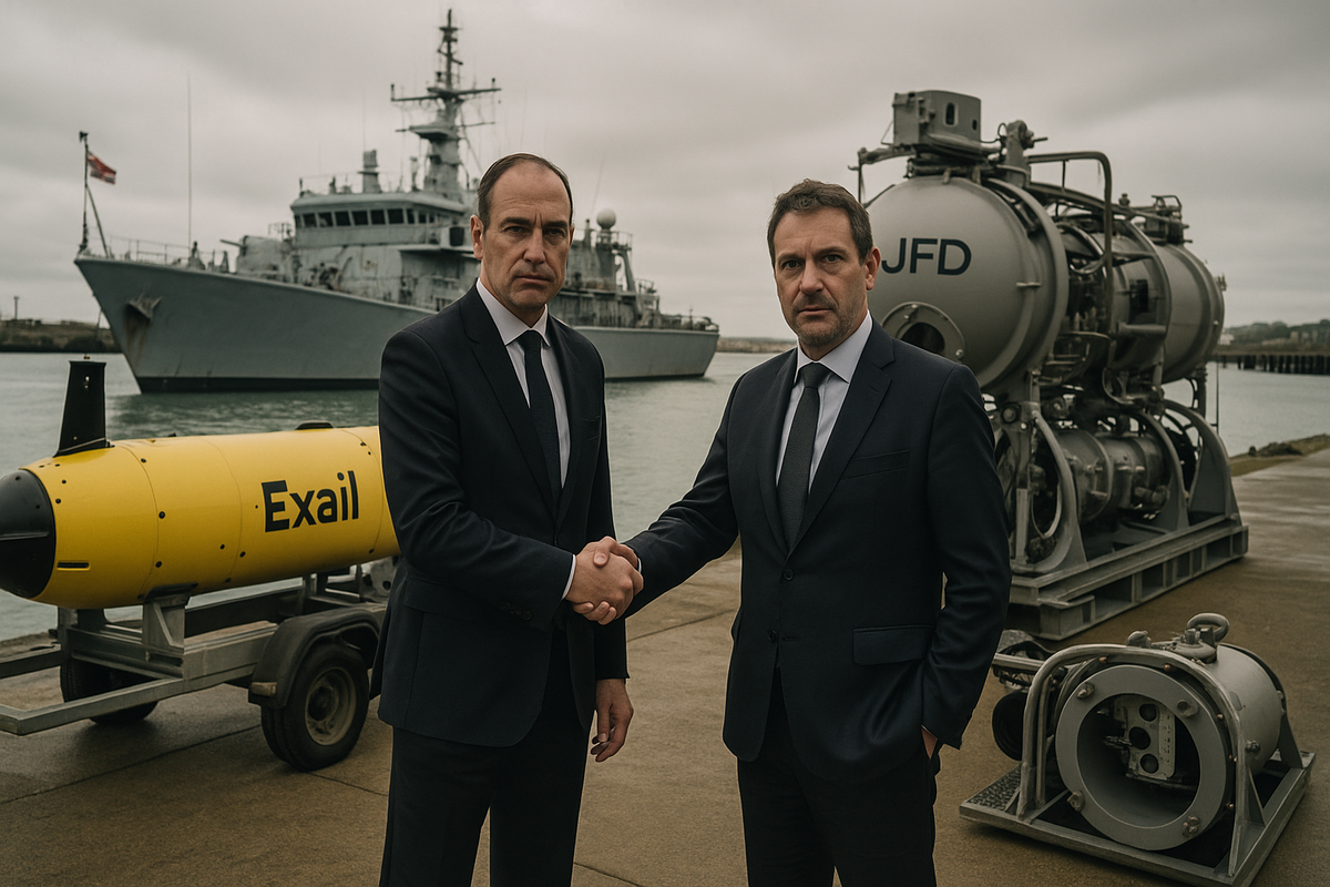 Exail and JFD Form Alliance for Enhanced UK Mine Countermeasure Capability