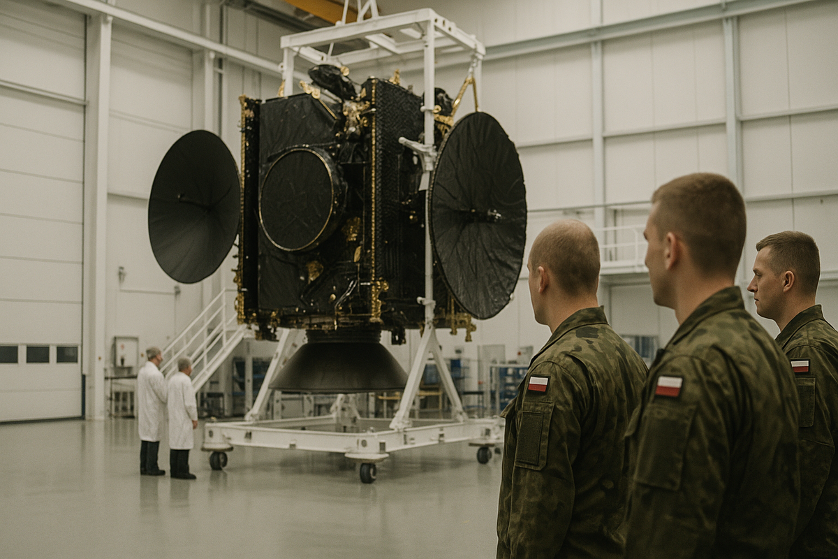 Poland's Defence Telecommunications Satellite Project Gains Momentum