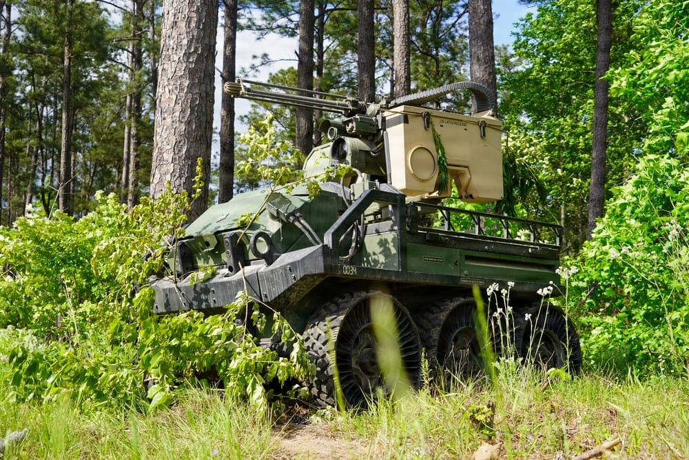 Hunter Wolf UGV Adds Lethal Firepower in New Combat Configuration