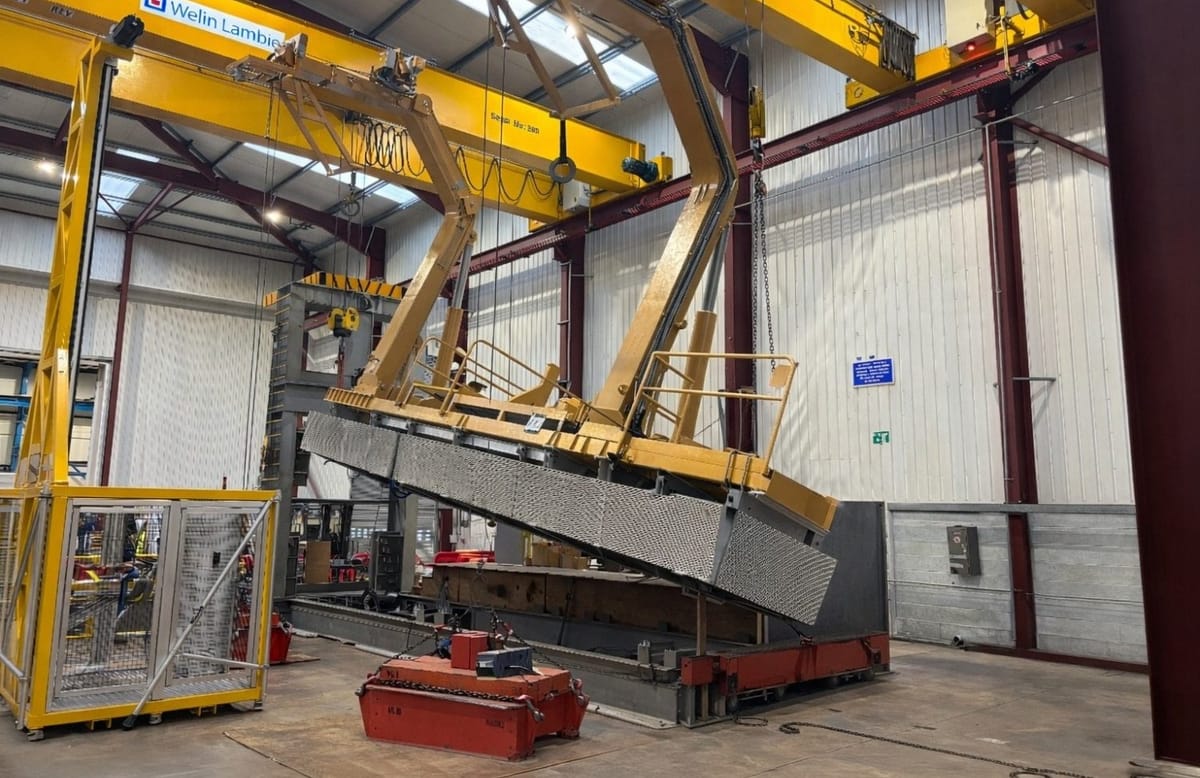 Welin Lambie Completes Testing for US Coast Guard Cutter Boat Handling System