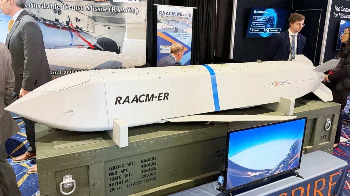New RAACM-ER Cruise Missile Targets Air Force Needs