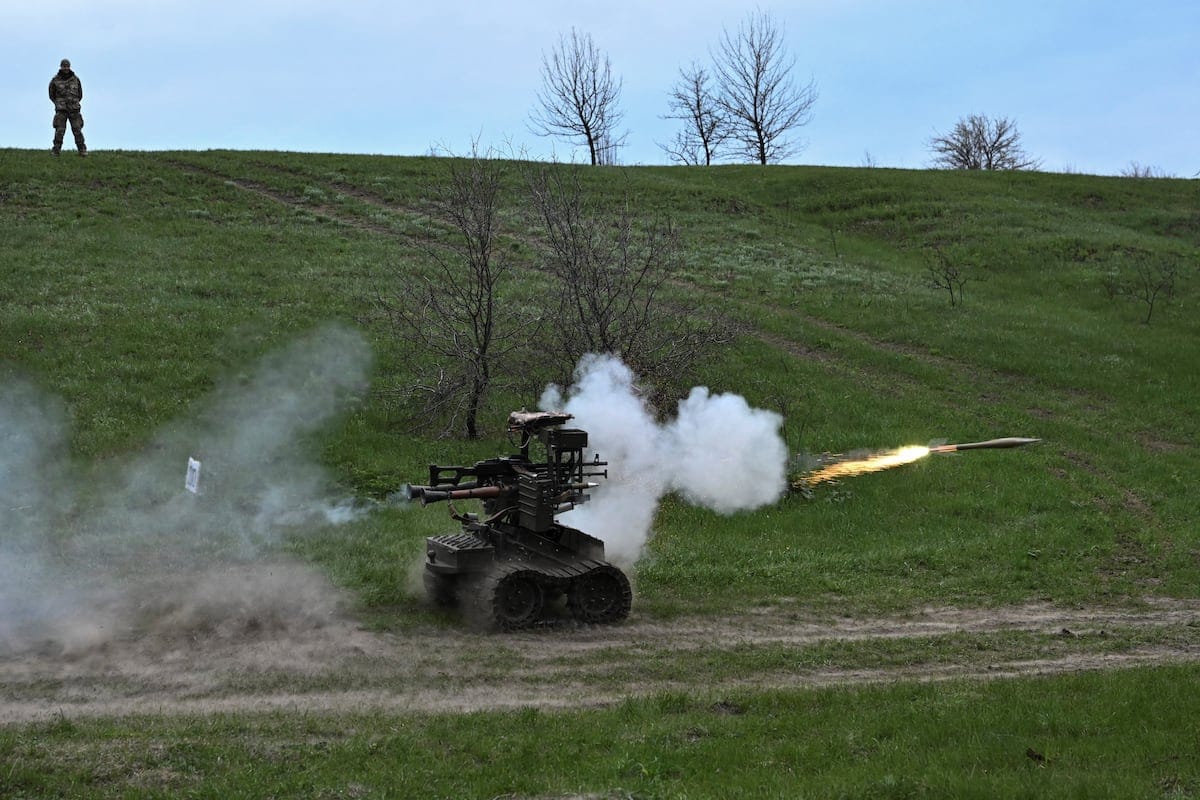 Ukraine's Strategic Deployment of Ground Robots in Frontline Operations