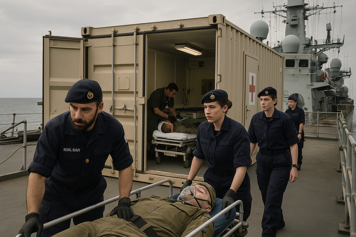 Royal Navy Enhances Maritime Medical Response Capabilities
