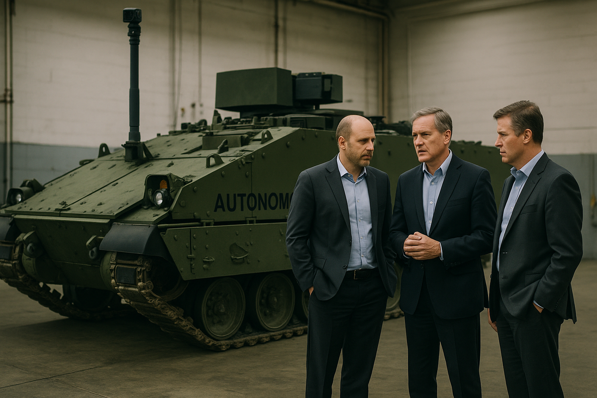 RENK Partners with BAE Systems and Forterra for Autonomous AMPV Integration