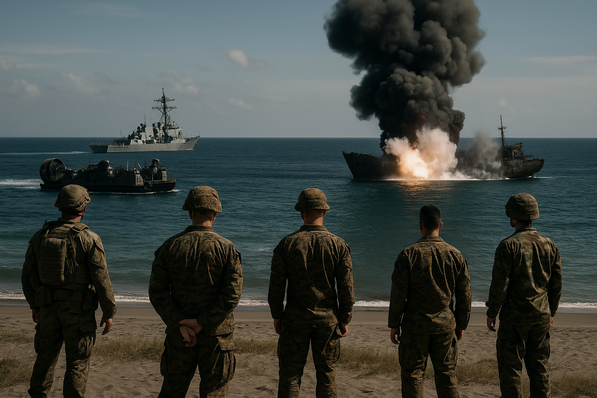 US and Allies Conduct Successful Sinkings During Exercise Balikatan