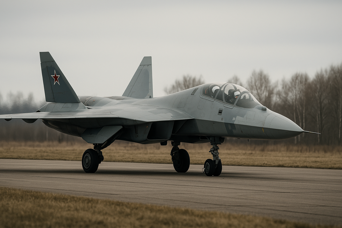 Russia's Two-Seat Su-57D Fighter Enters Flight Testing Phase