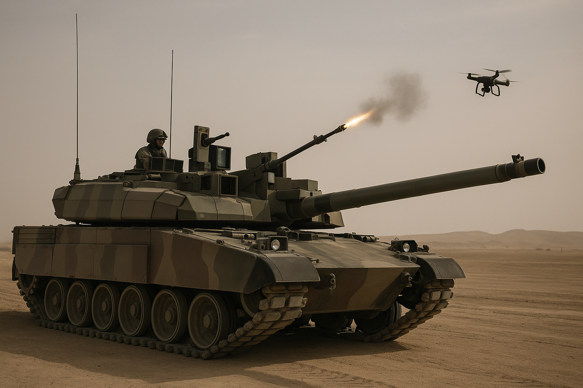 French Leclerc Tank Demonstrates Anti-Drone Capability in Abu Dhabi Trials