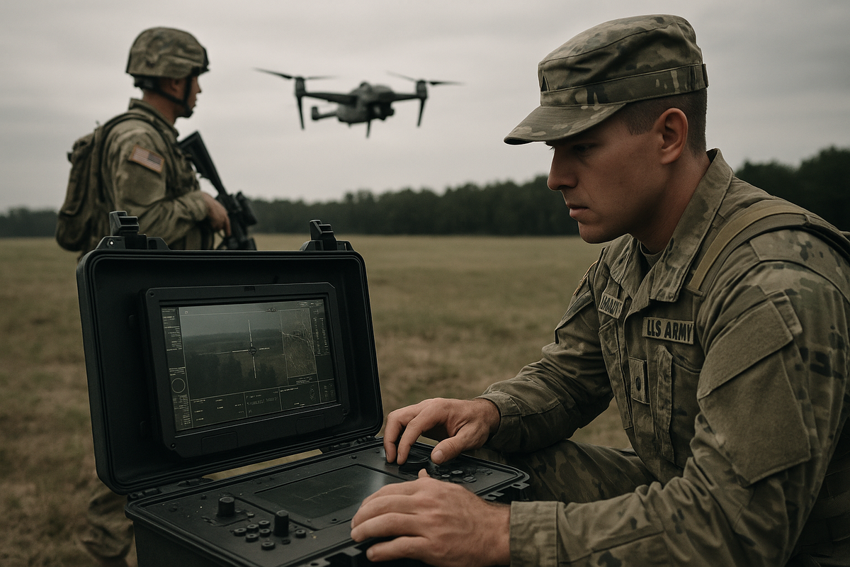 U.S. Army Enhances Battlefield Operations with Tactical Drones