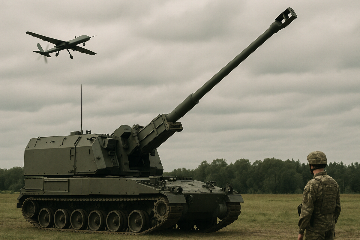 BAE Systems Unveils Artillery System Targeting Drone Warfare