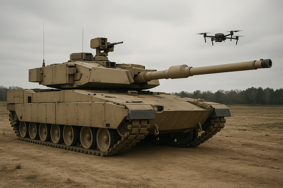 U.S. Army Unveils M1E3 Abrams Hybrid Tank for Modern Warfare
