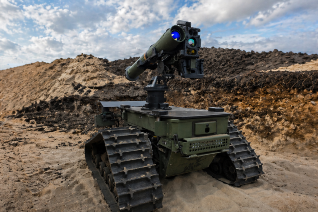 Diehl Defence's Ziesel UGV Achieves Milestone with SPIKE LR Missiles