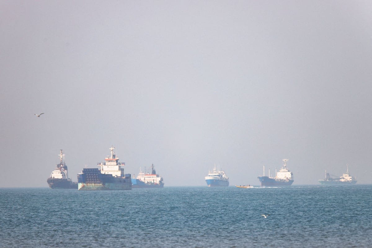 US Military Escorts Commercial Vessel Through Hormuz