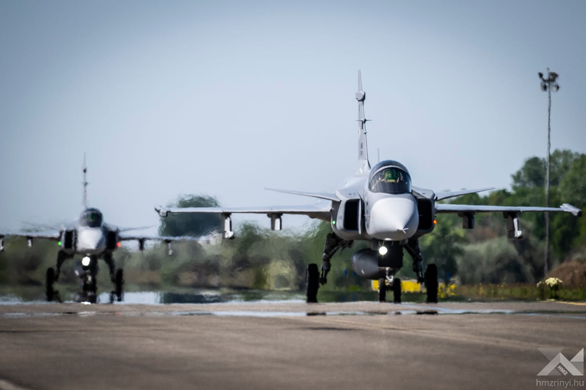 Hungary Receives New Gripen Fighter Jets from Saab