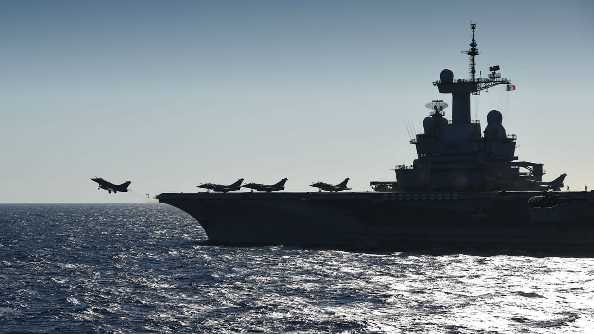 French Aircraft Carrier Pre-Positions for Possible Hormuz Mission
