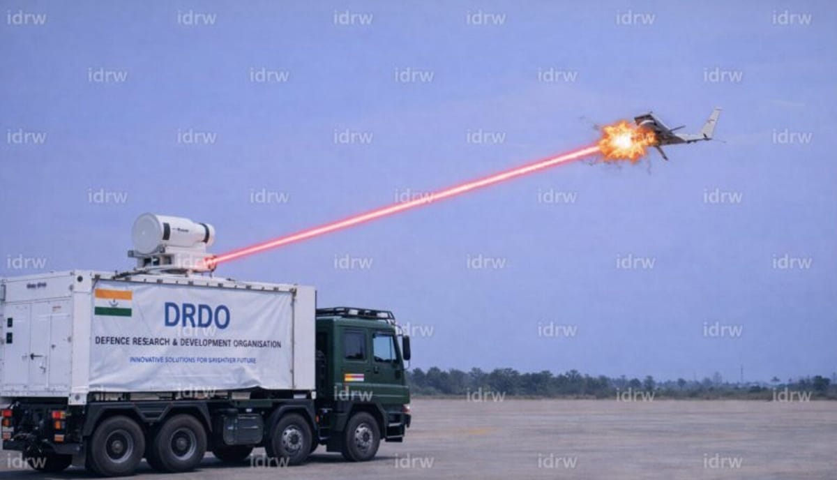 India Develops 300-kW Laser Weapon to Counter Emerging Threats