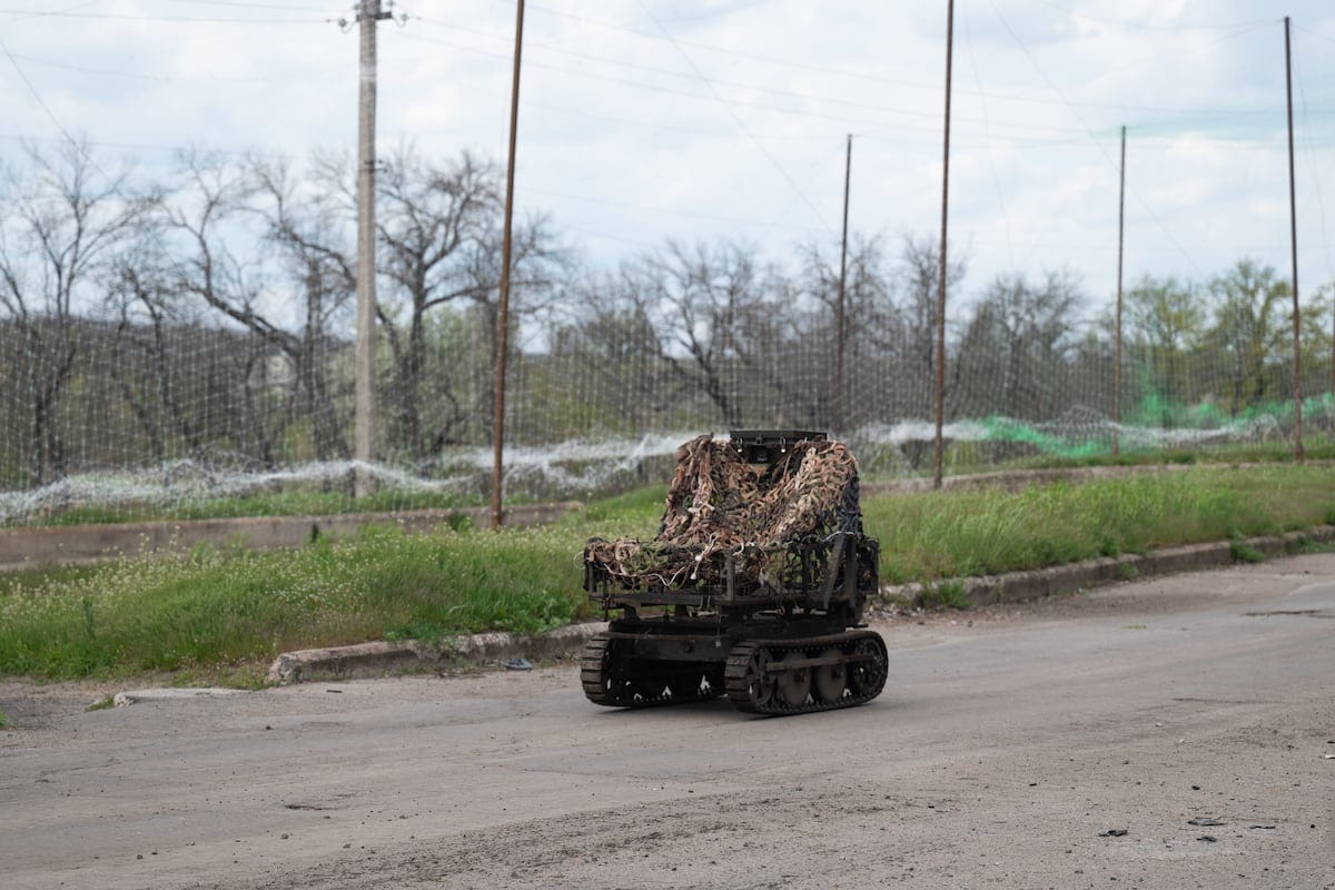 Ukraine Increases Production of Ground Robots for Combat and Civilian Aid