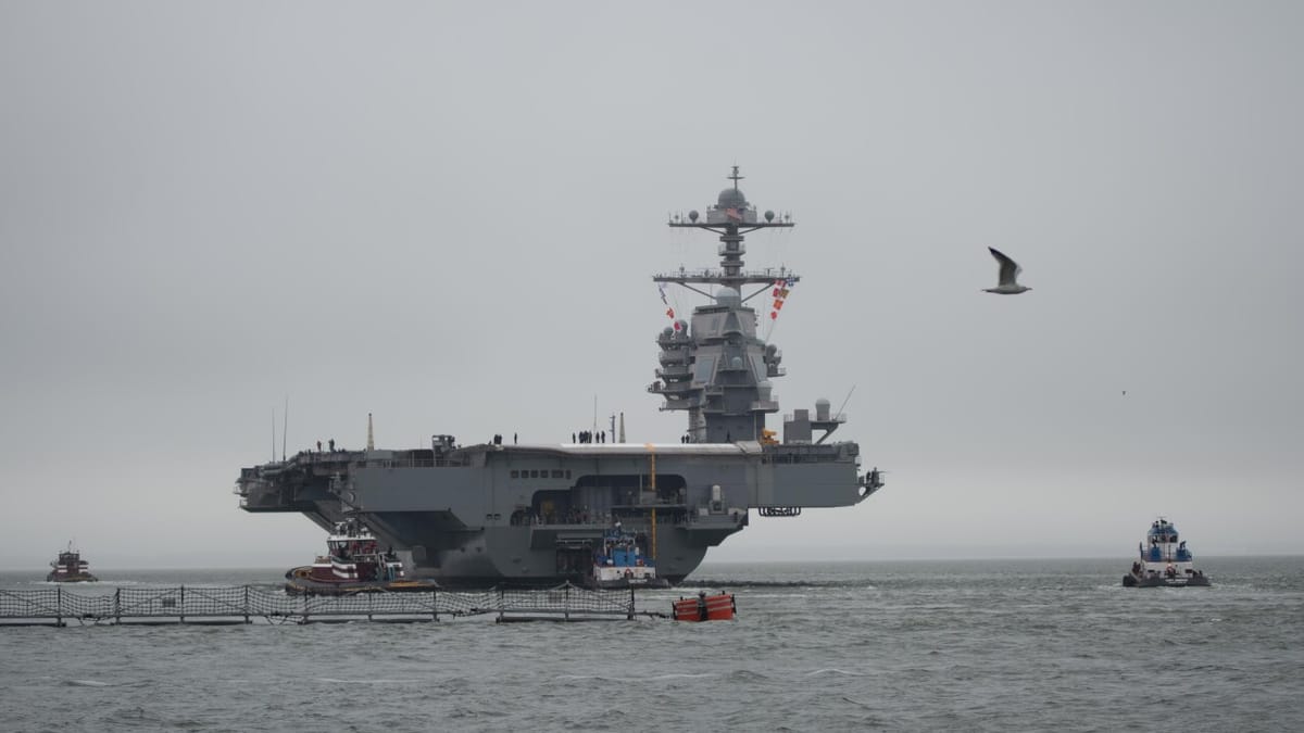USS Gerald R. Ford Completes 326-Day Deployment Amid Regional Tensions
