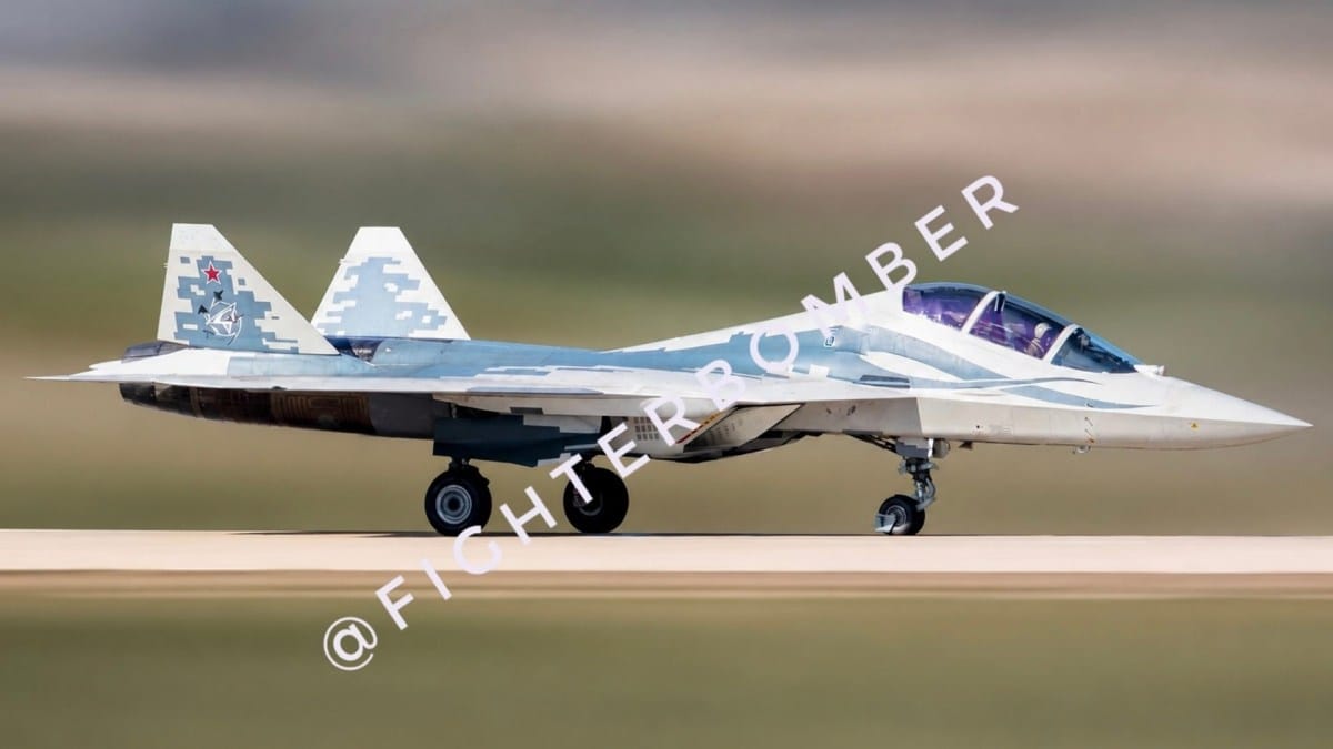 Emergence of Two-Seat Variant of Russia’s Su-57 Fighter