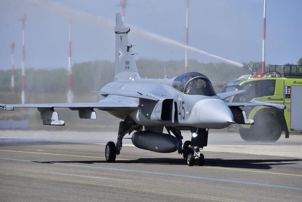 Hungary Expands Air Force Capability with New Gripen Fighters