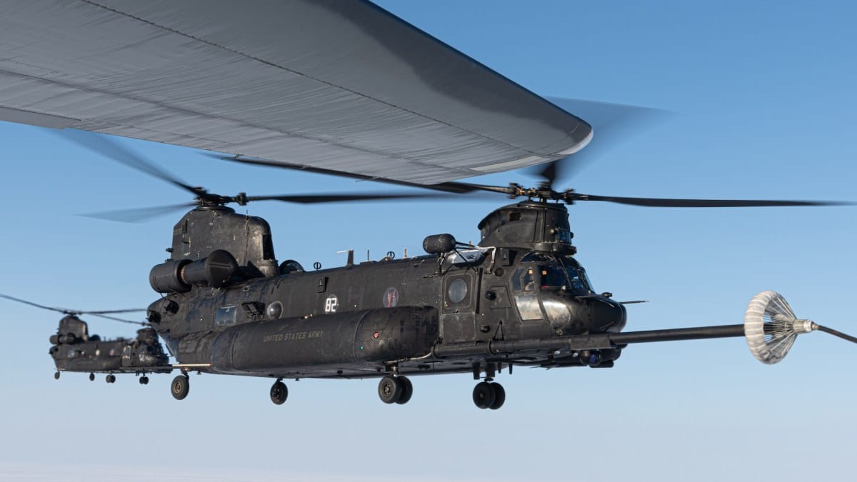 Night Stalker MH-47 Chinooks May Transition to Aerial Refueling Role