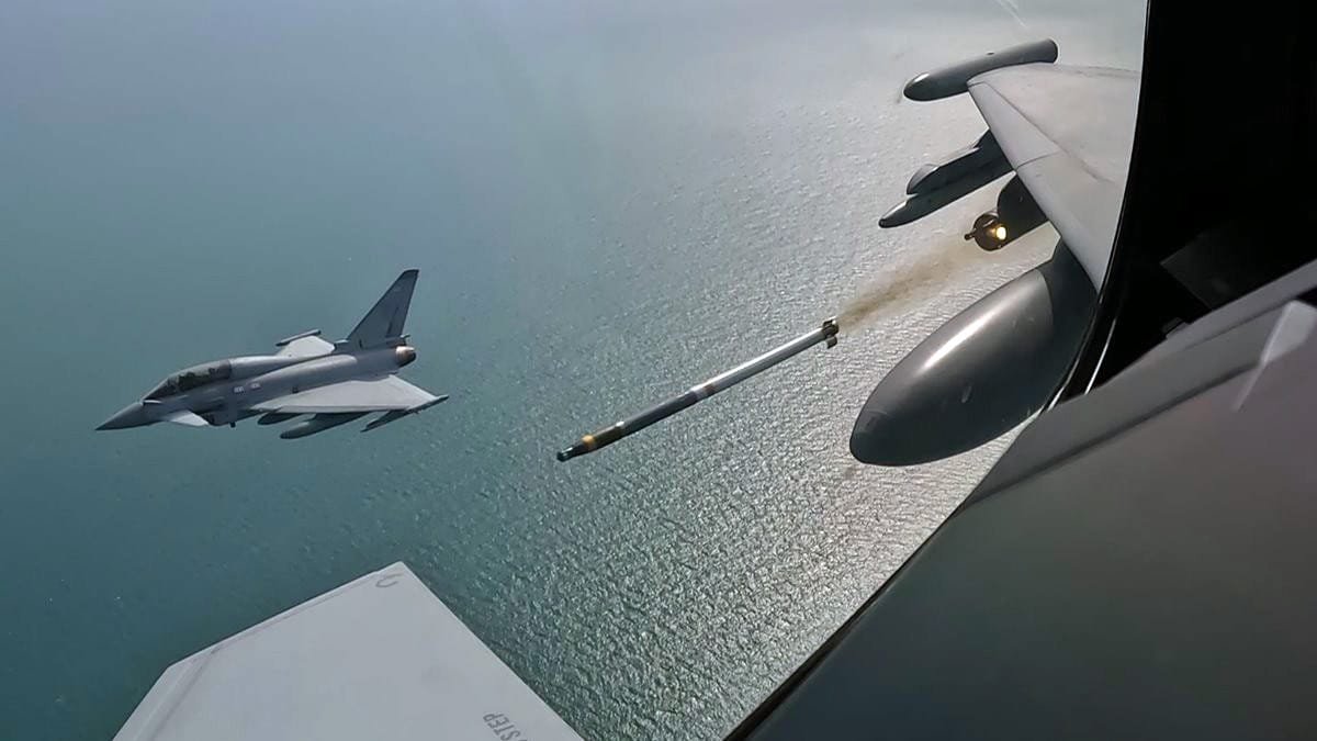 UK Royal Air Force Deploys Laser-Guided Counter-Drone System on Typhoon Jets in the Middle East
