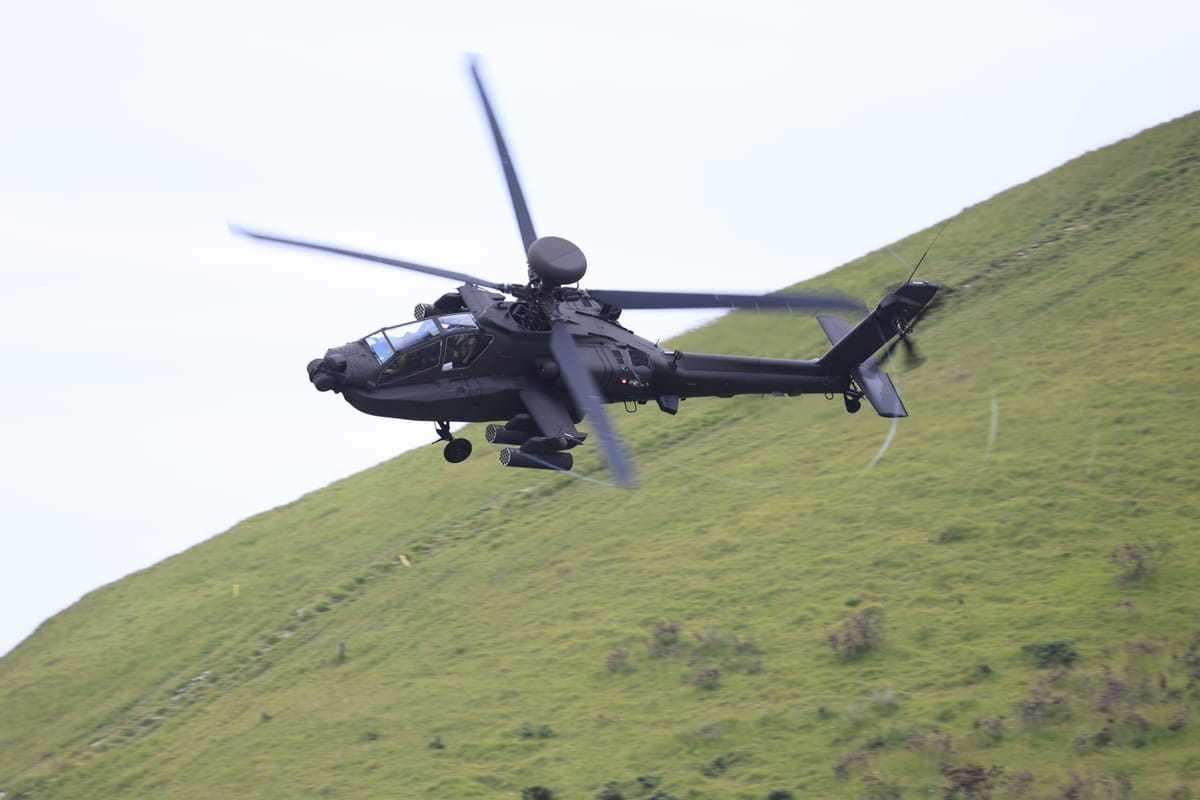 GE Aerospace Secures Engine Support Contract for UK Apache Helicopters