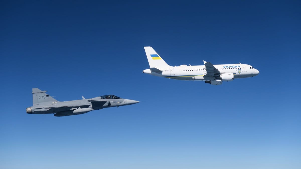 Sweden Expands Gripen Exports to Ukraine with EU Financial Support
