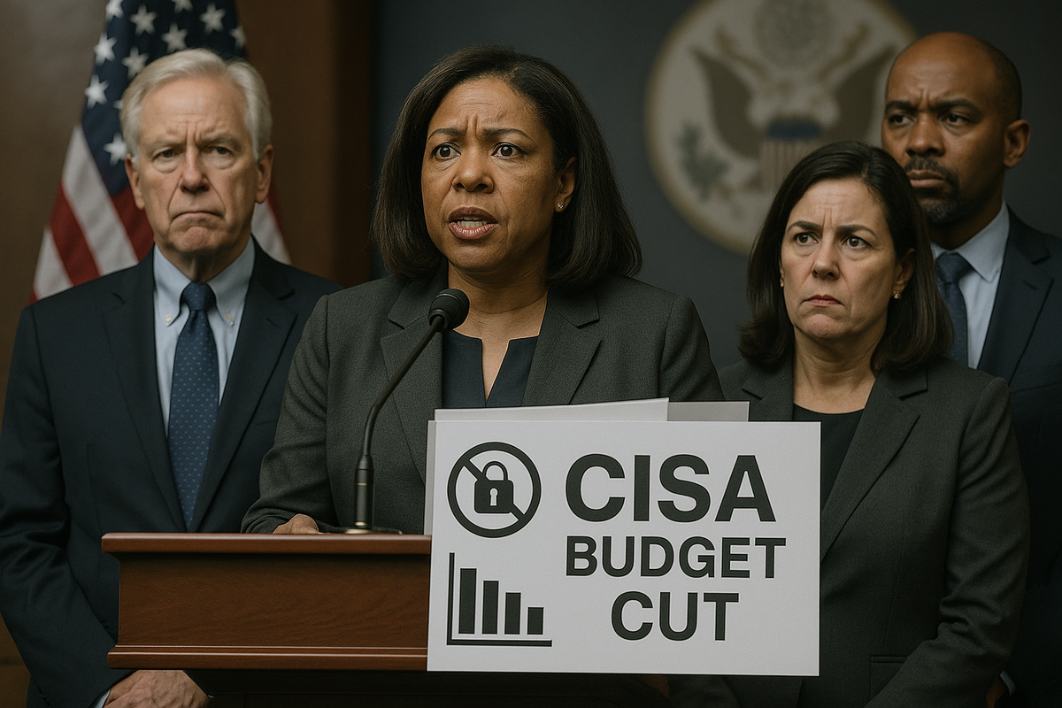 House Democrats Criticize GOP's Proposed CISA Budget Cut