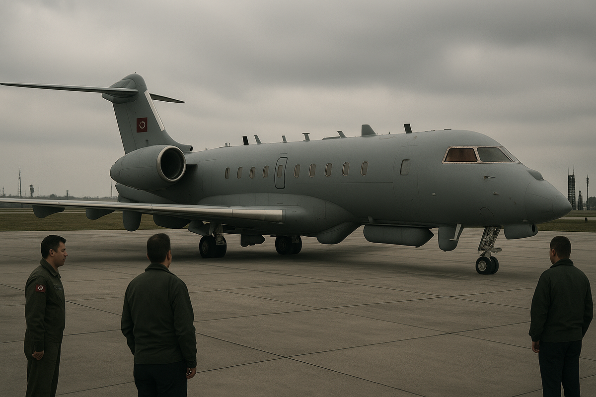 Turkey’s HAVA SOJ Electronic Warfare Jet Emerges in Latest Imagery