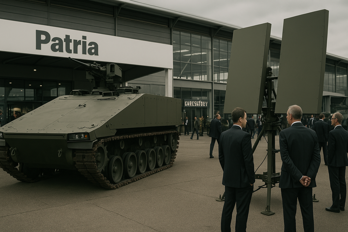 Patria Showcases Innovative Solutions at Eurosatory 2026