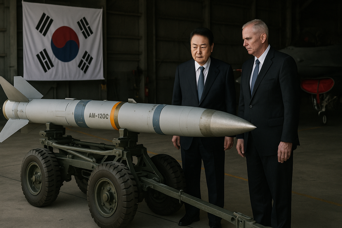 US Approves $292 Million AIM-120C-8 Missile Sale to South Korea