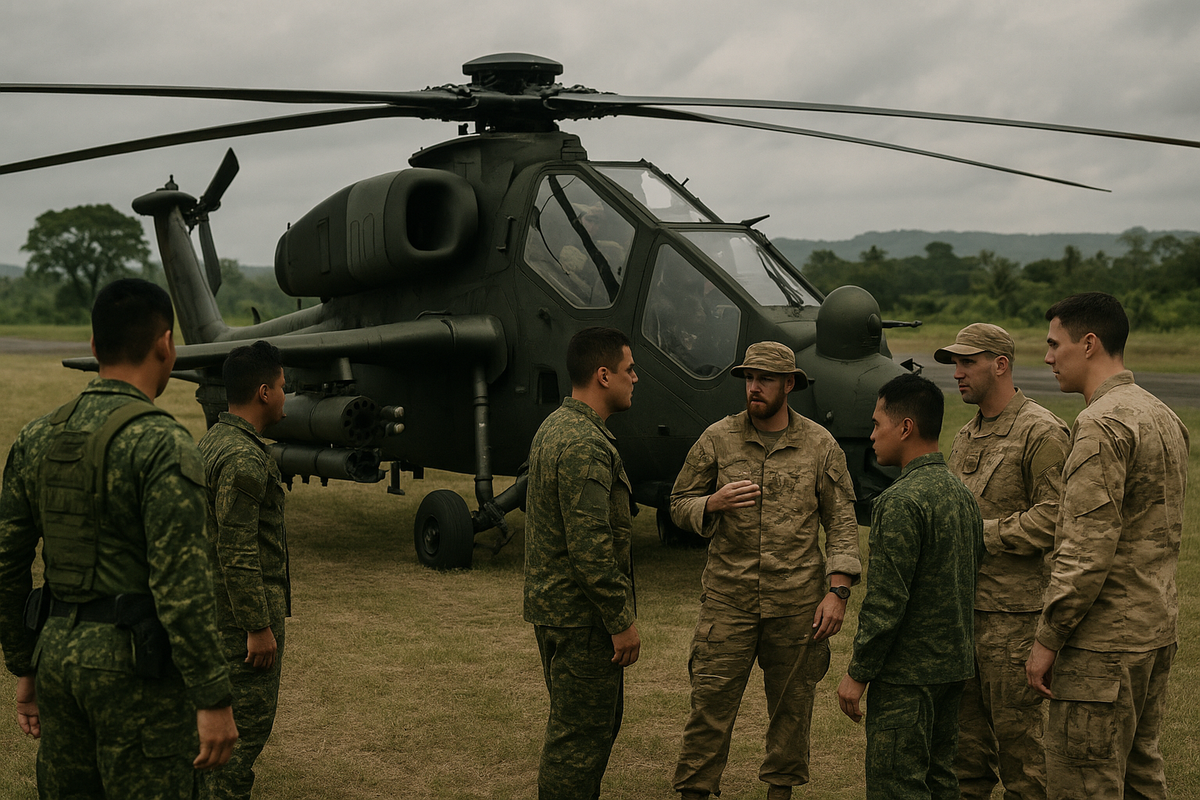 U.S. Forces Collaborate with Philippines Using T-129 ATAK for Enhanced Close Air Support