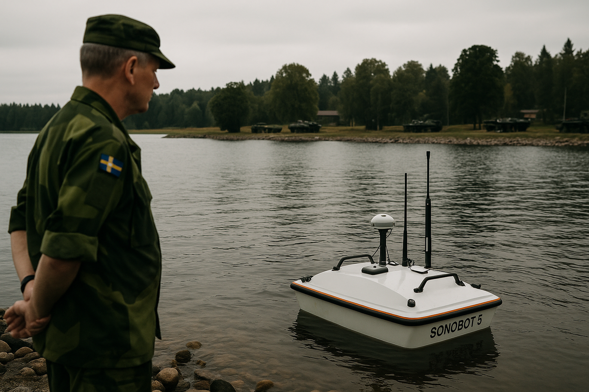 Sweden Enhances Military Capabilities with Sonobot 5 USV Procurement