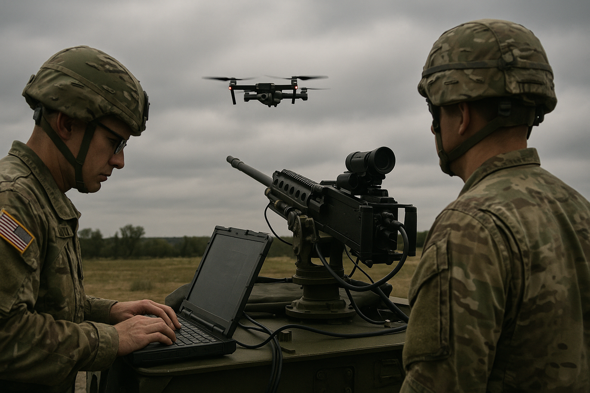 US Army Deploys New Fire Control Software for Mobile Drone Engagement