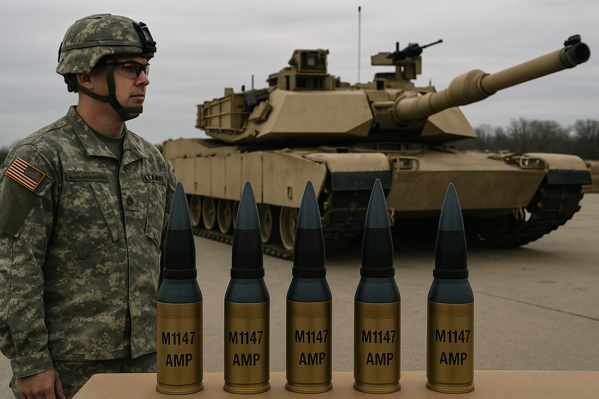 Northrop Grumman Secures Contract for M1147 Tank Rounds Production