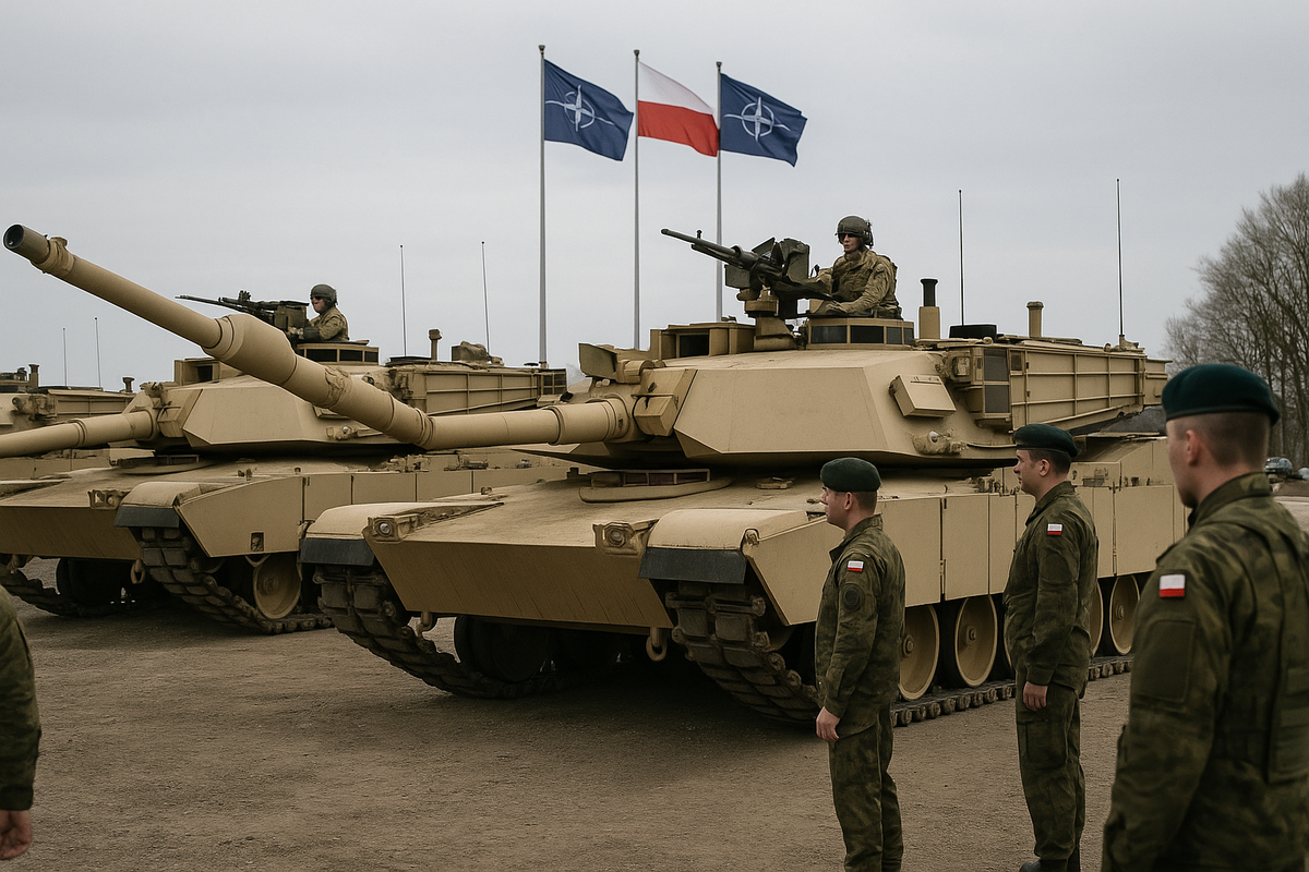 Arrival of New Abrams Tanks Enhances Poland's Defense Capabilities