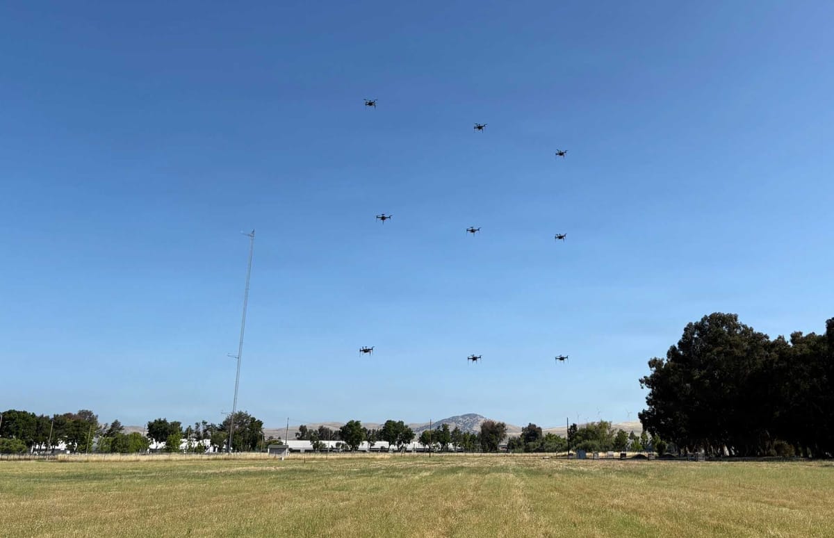 U.S. AFRICOM Conducts Successful Field Test of CURTAIN CALL Drone Swarms